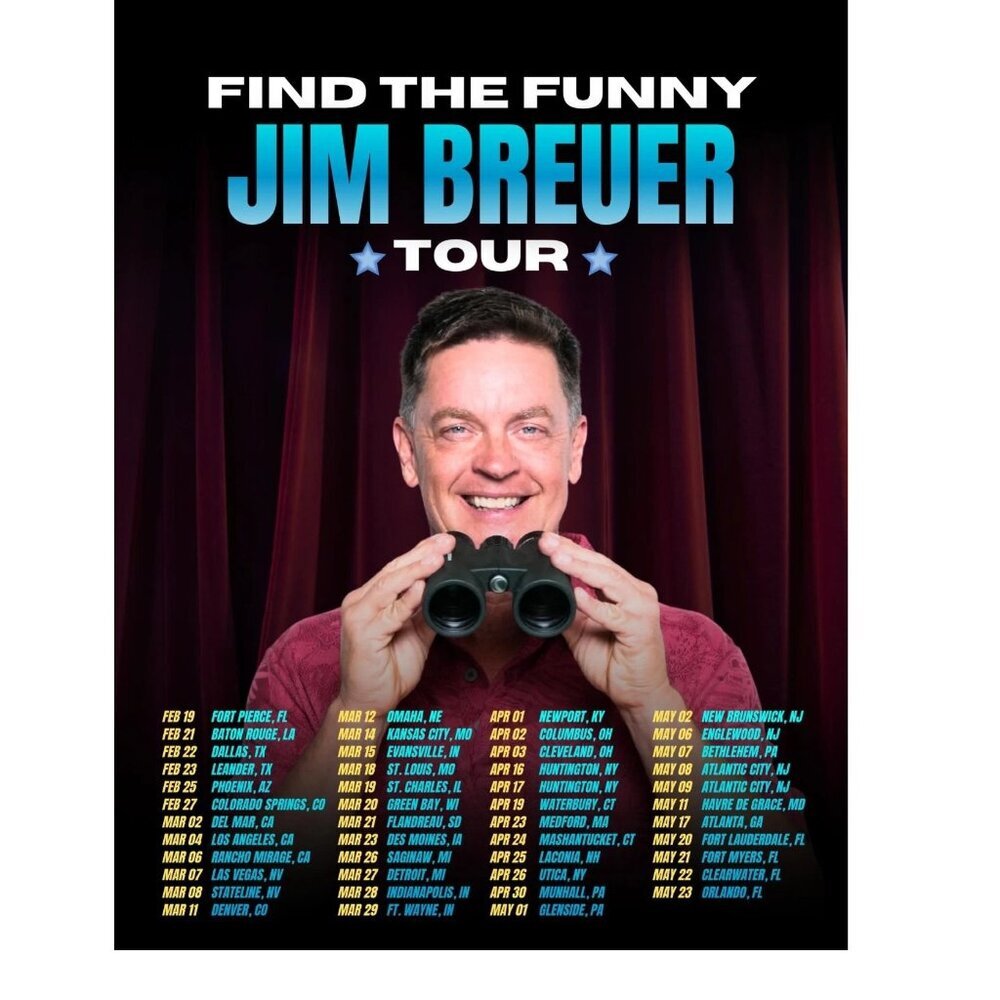 Jim Breuer 2026 – Find The Funny Poster 165